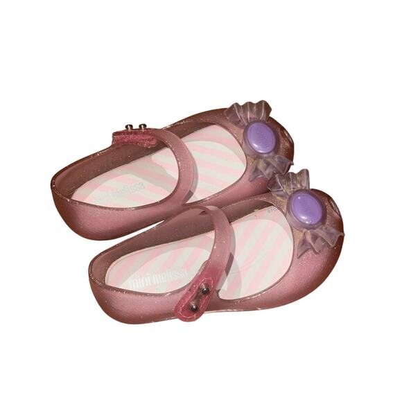 Mini Melissa Lot Size 7 (Fits 6) 8 Pairs + Barbie Grendene Jelly Shoes Bundle - Picture 12 of 16